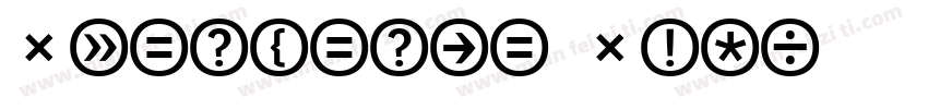 Bienvenue Bold字体转换